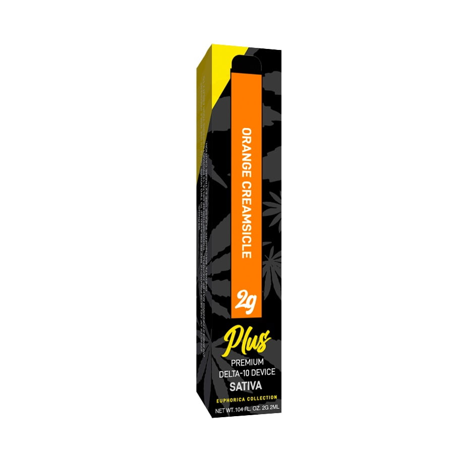 Sativa - Orange Creamsicle - Euphorica Delta 10 2G Disposable by Delta Extrax Sativa - Orange Creamsicle - Euphorica Delta 10 2G Disposable by Delta Extrax