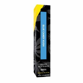 Indica - Blue Candy Kush - Euphorica Delta 10 1G Disposable by Delta Extrax