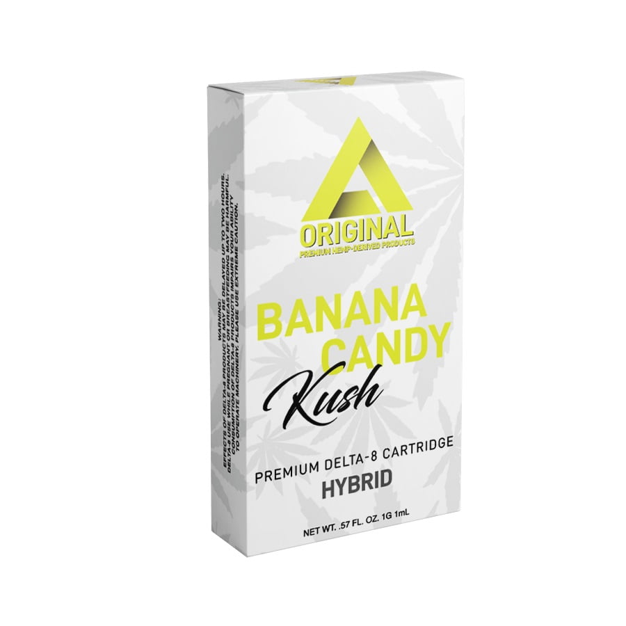 Hybrid - Banana Candy Kush - Delta 8 Cartridge by Delta Extrax