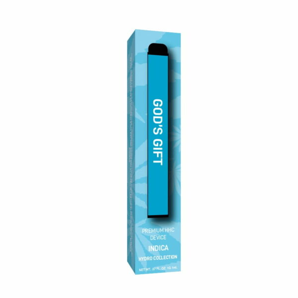 Indica - God's Gift - Hydro HHC 1G Disposable by Delta Extrax