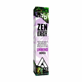 Indica - Unwind - Zenergy THC V 1G Disposable by Delta Extrax
