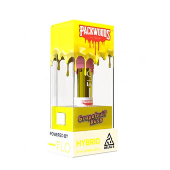 Hybrid - Grapefruit Kush - FLO DELTA 8 Cartridge by Packwoods