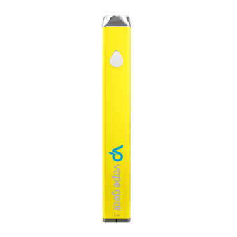 Cube Twist Yellow Adjustable Voltage 510 Cartridge Battery by Vape Gear