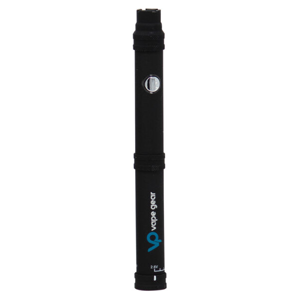 Twist Bold Black Adjustable Voltage 510 Cartridge Battery by Vape Gear