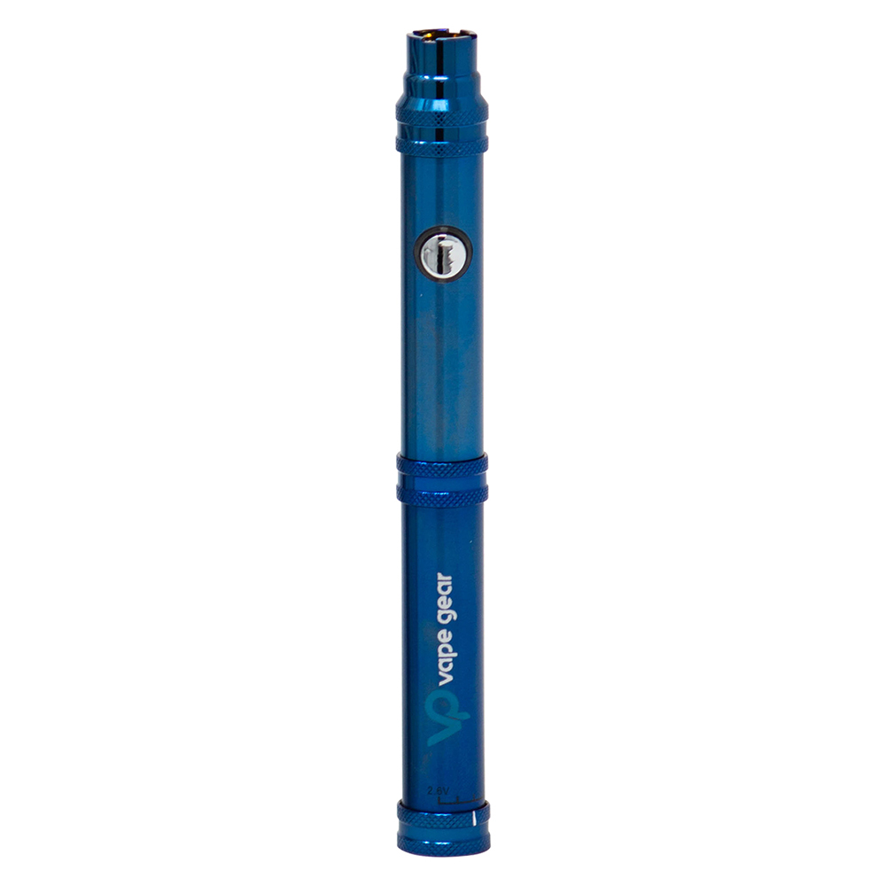 Twist Bold Blue Adjustable Voltage 510 Cartridge Battery by Vape Gear Twist Bold Blue Adjustable Voltage 510 Cartridge Battery by Vape Gear