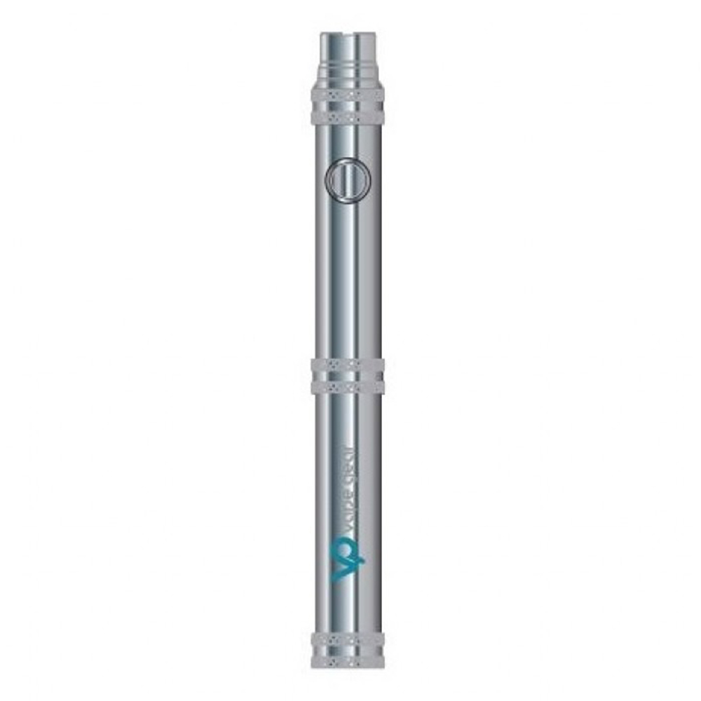 Twist Bold Silver Adjustable Voltage 510 Cartridge Battery by Vape Gear Twist Bold Silver Adjustable Voltage 510 Cartridge Battery by Vape Gear