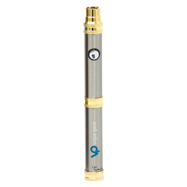 Twist Bold Gold Silver Adjustable Voltage 510 Cartridge Battery by Vape Gear