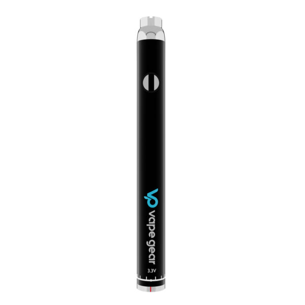 Twist Lite Black Adjustable Voltage 510 Cartridge Battery by Vape Gear