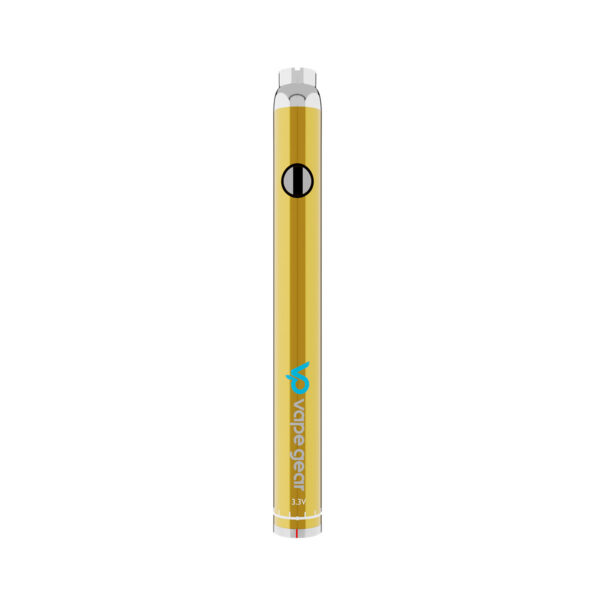 Twist Lite Gold Adjustable Voltage 510 Cartridge Battery by Vape Gear