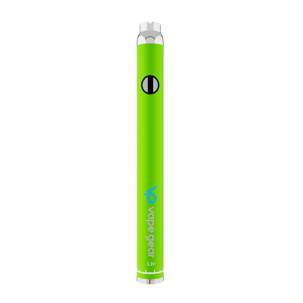 Twist Lite Green Adjustable Voltage 510 Cartridge Battery by Vape Gear