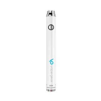Twist Lite White Adjustable Voltage 510 Cartridge Battery by Vape Gear