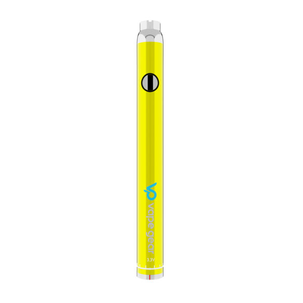 Twist Lite Yellow Adjustable Voltage 510 Cartridge Battery by Vape Gear